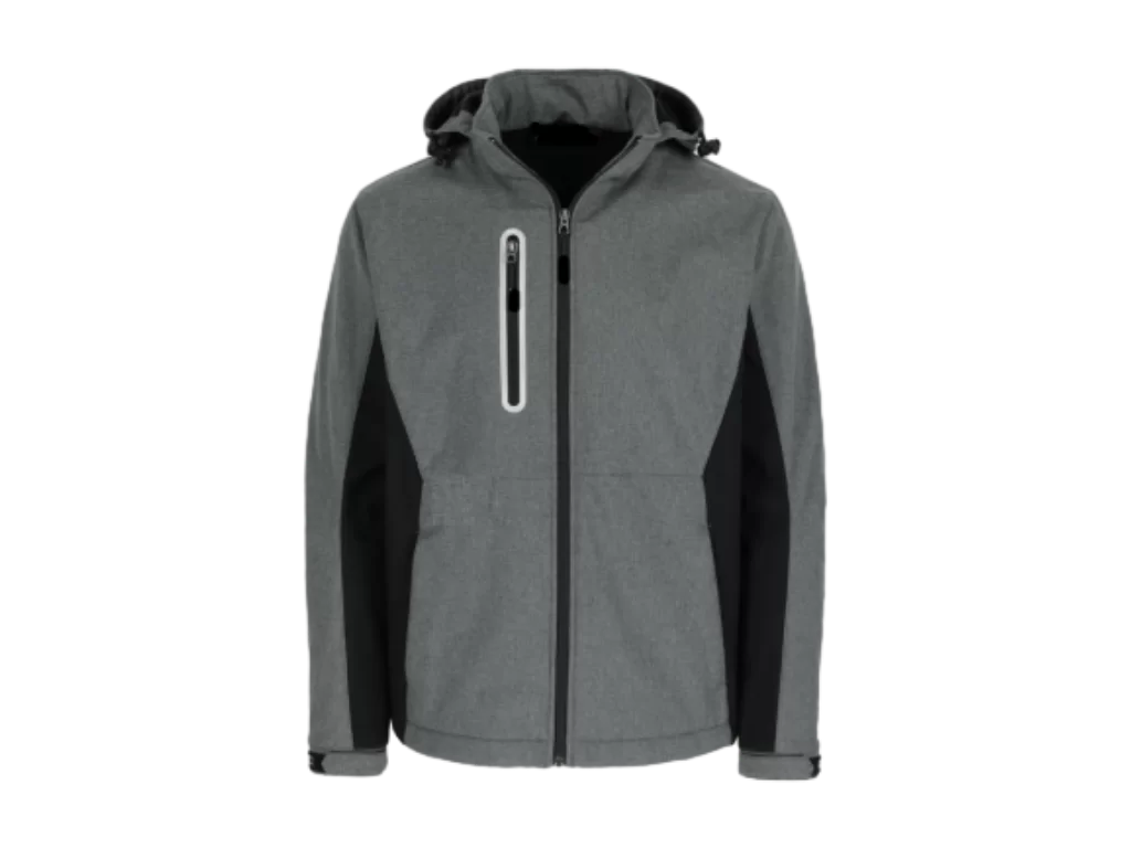 Veste Softshell réfléchissante de travail imperméable / respirant / répulsif à l’eau